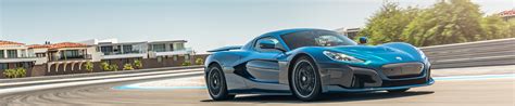 Blue Rimac Hypercar Rimac Nevera Nevera