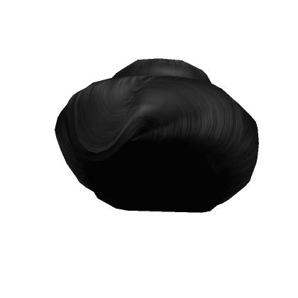 Sleek Edwardian Bun Updo In Black Roblox