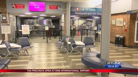 Temporary TSA Precheck Enrollment Center Open At Erie Airport YouTube