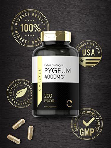 Corteza De Pygeum Africano Mg Alta Potencia Cap Env O Gratis