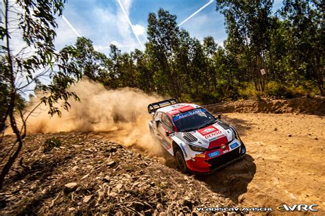 Evans Elfyn Martin Scott Toyota Gr Yaris Rally Vodafone Rally De