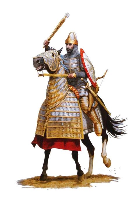 Sassanid Cataphract Sassanid Persian Warrior Ancient Warfare