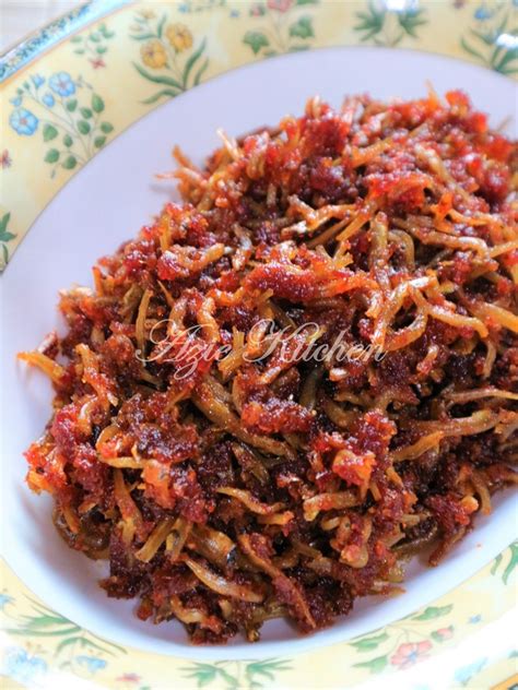 Sambal Ikan Bilis Kering Sedap Azie Kitchen