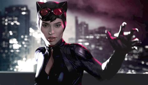 Zoe Kravitz In Catwoman Suit