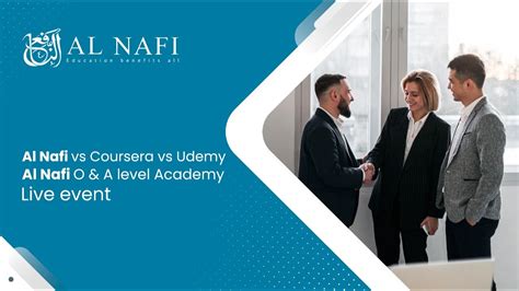 Al Nafi Vs Coursera Vs Udemy Al Nafi O A Level Academy Live Event