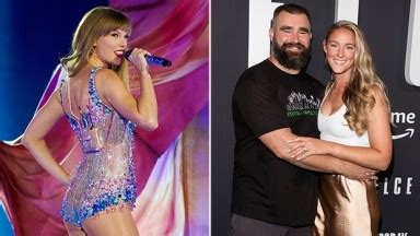 Taylor Swift Hugs Kylie Kelce While Cheering on Travis in New Photo ...