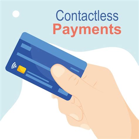 Premium Vector Contactless Payments Illustration