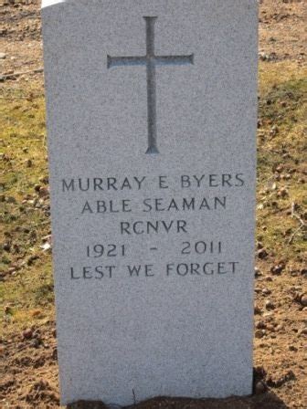 Murray Edward Byers Able Seaman Rcnvr