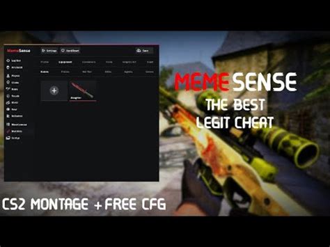 THE BEST LEGIT CHEAT CS2 MONTAGE FT MEMSENSE YouTube