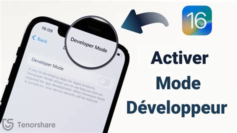 Comment activer le Mode Développeur de iPhone sur iOS 18 17 16 2