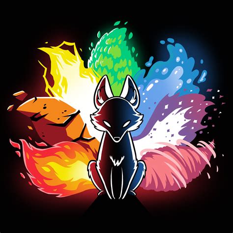 Elemental Kitsune | Funny, cute & nerdy t-shirts – TeeTurtle