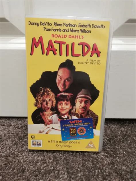 Matilda Vhs Roald Dahls A Film By Danny Devito Picclick Uk