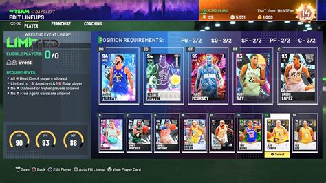 What do y’all think of my squad? Any suggestions? : r/MyTeam