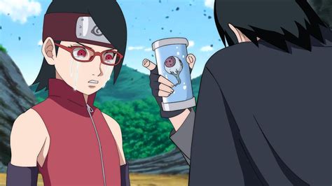 Sarada R Veille Le Mangekyou Sharingan Ternel Apr S Avoir Re U Les