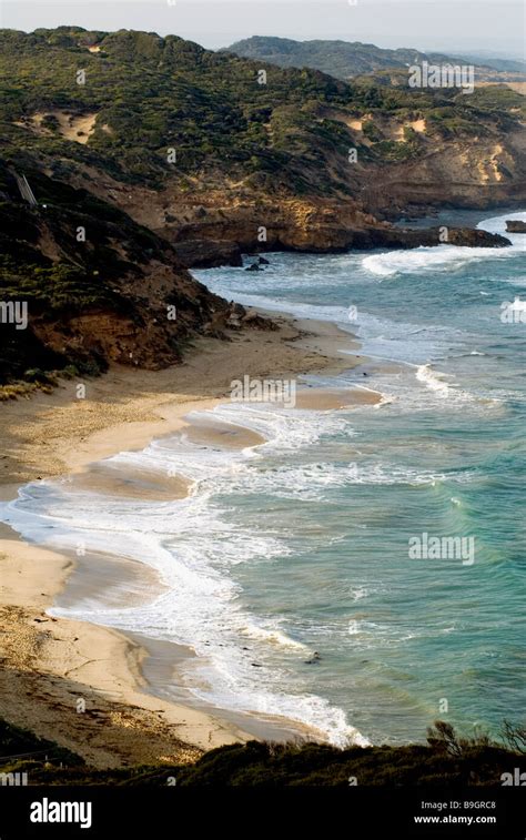 Ocean Beach At Sorrento Mornington Peninsula Victoria Stock Photo