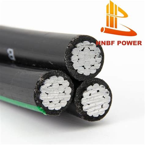 Copper Aluminum Conductor Pe Xlpe Pvc Insulation Electric Power Twisted