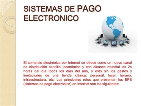 Sistemas De Pago Electronico Ppt