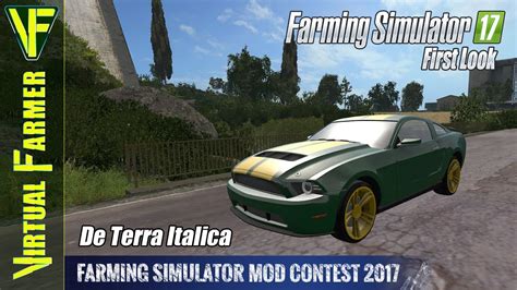 Farming Simulator 17 First Look De Terra Italica Mod Contest 2017