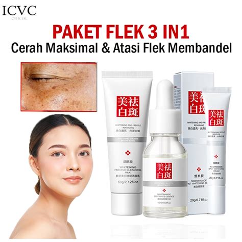 Jual TERAMPUH 1 Paket Lengkap Penghilang Flek Hitam FUYAN Whitening