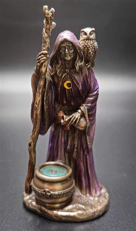 Crone Triple Goddess Statue Etsy