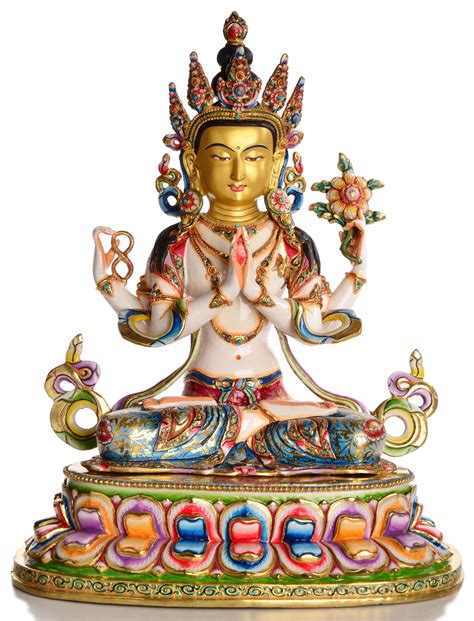 Tibetan Buddhist And Hindu Statues Avalokiteshvara Statuen