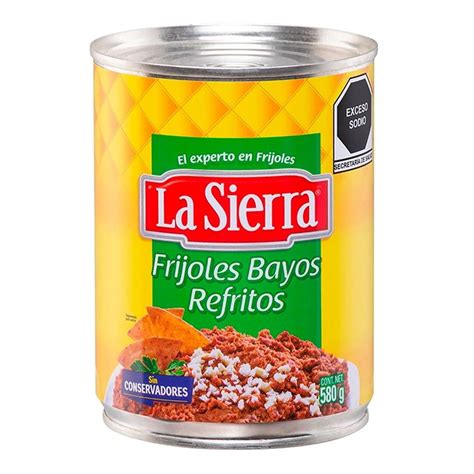 Precios Frijoles Refritos Bayos La Sierra 580 Grs Compara Y Ahorra