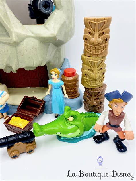 Jouet Figurines Peter Pan Île Rocher du Crâne Disney Fisher Price