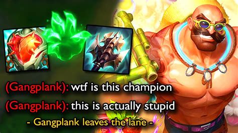 I Found The Counter To Gangplank Top And Made Him Rage Quit The Lane