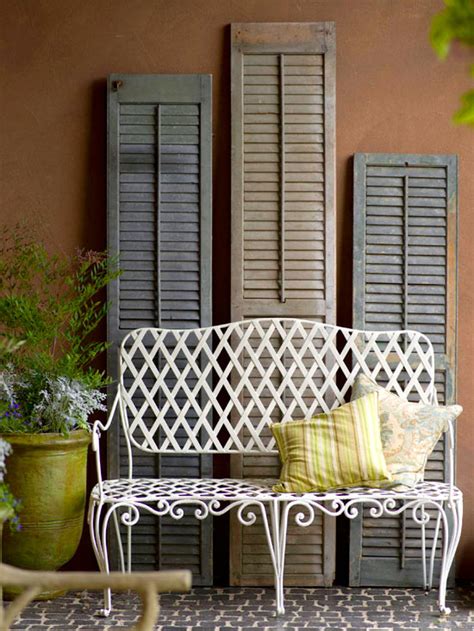 Repurposed Shutter Decorating Ideas The Cottage Market