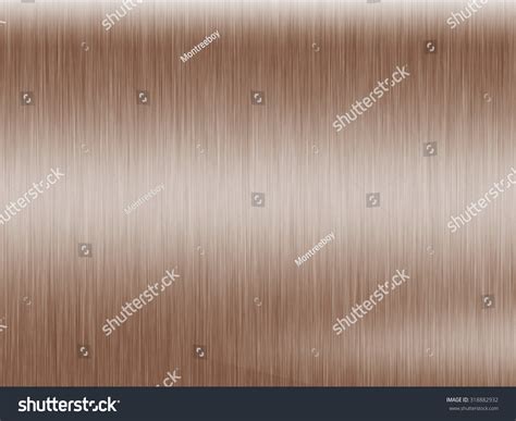 Brown Metal Texture Background Aluminum Brushed Stock Illustration