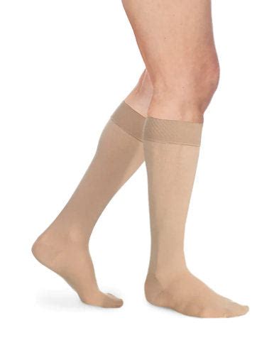 Buy Mens Sigvaris 862cp Full Calf Knee High Compression Socks Wsilicone Band Compression