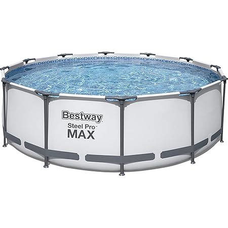 Bestway Steel Pro Frame Swimming Pool With Pump 10 Feet X 30 Inch