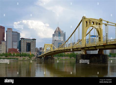 Roberto Clemente Bridge Sixth Street Bridge Pittsburgh Pennsylvania