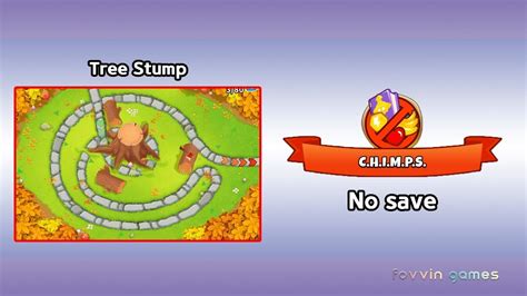 Btd6 나무 그루터기 Chimps 공략 Tree Stump Chipms Youtube