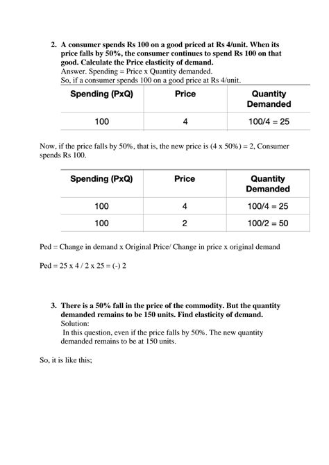 SOLUTION Elasticity Of Demand And Market Equilibarium Numericals