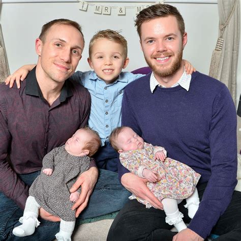 Double The Love Gay Dads Welcome Triplets As Two Surrogate Mothers