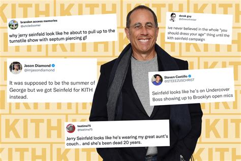 The Funniest Tweets About The Jerry Seinfeld Kith Campaign Hey Alma