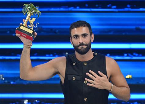 Sanremo Vince Marco Mengoni Secondo Lazza Terzo Mr Rain