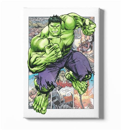 Poster Hulk Quadrinhos Stampartz Camisetas