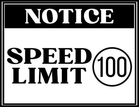 Free Printable Speed Limit Sign Templates Pdf Png 10 15 25 35 55