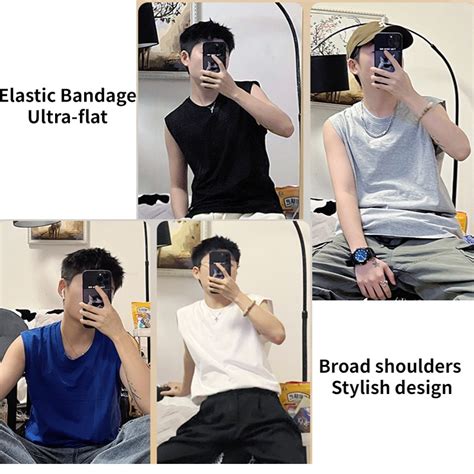 Tank Top Broad Shoulders Bandage Chest Binder Breathable Breast Binder