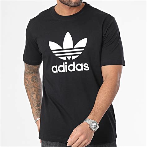 Adidas Originals Tee Shirt Trefoil Iu2364 Noir