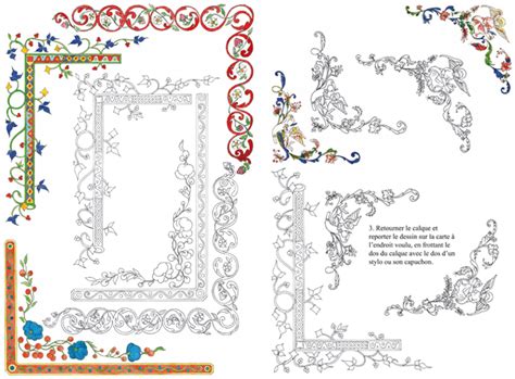 Un manuel de caligraphie et des fonds pour créer de magnifiques enluminures