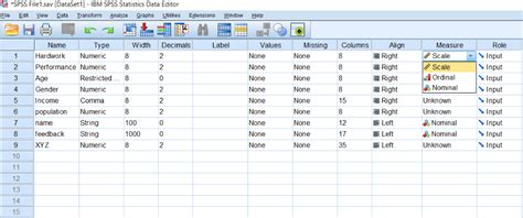 Scale Of Measurement In SPSS Online Tutorials Library List