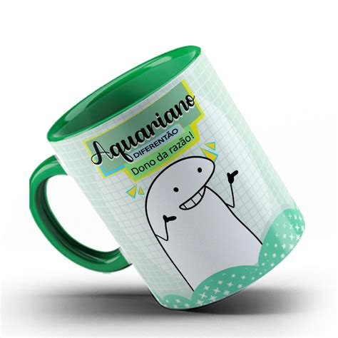 Caneca Color Xicara Flork Signos Aquário Aquariano 2 Elo7