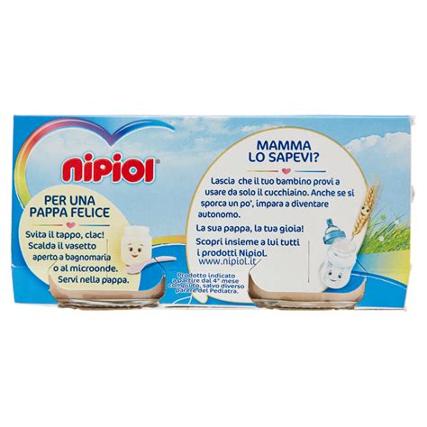 Nipiol Vitello Omogeneizzato Con Vitello E Cereale 2 X 80 G Carrefour