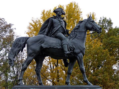 Equestrian statue of Anthony Wayne in PA Valley Forge US