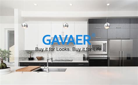 Gavaer Kitchen Taps Kitchen Tap With 360° Swivel Kitchen Mixer And Black Silicone Hose Kitchen