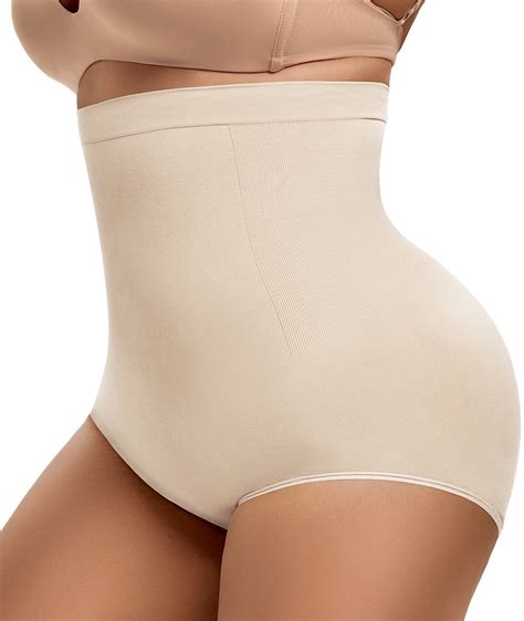 Lilvigor Womens High Waist Tummy Control Shapewear Seamless Butt