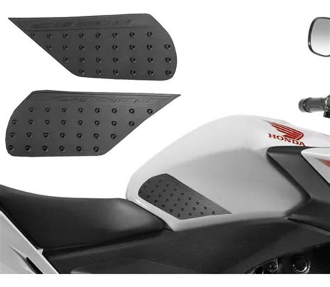 Protetor Lateral Tanque Emborrachado Grip Moto Cb F Cb Frete Gr Tis